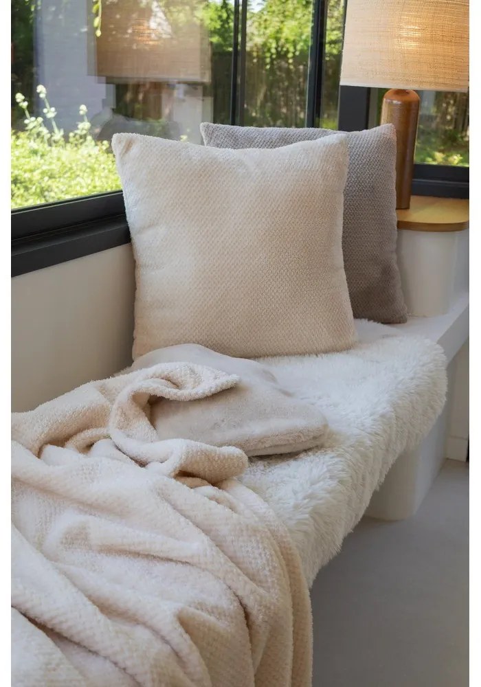 Taupe termofor z mikroplyšu 2 l Warmers – Tiseco Home Studio