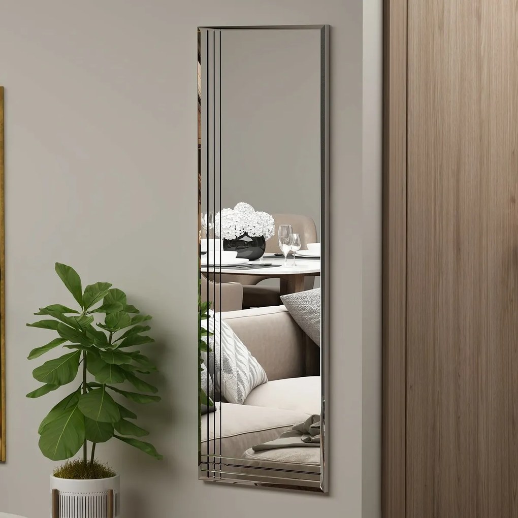 Zrkadlo Trio Transparent 40 x 120 cm
