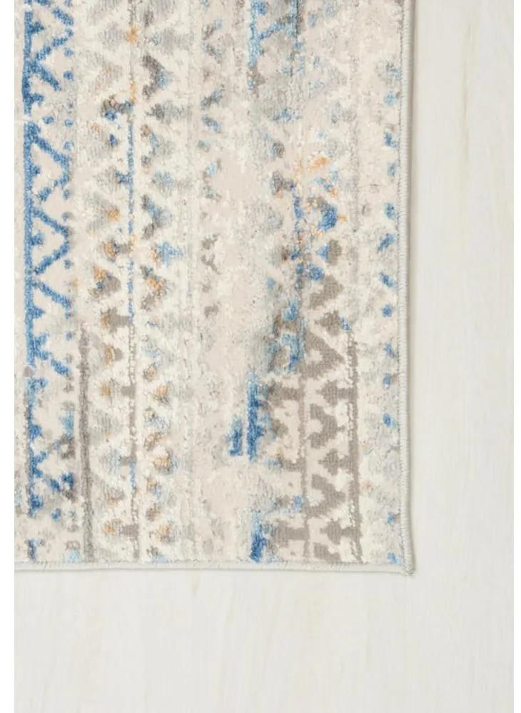 Kusový koberec Frederik krémovo modrý 200x300cm