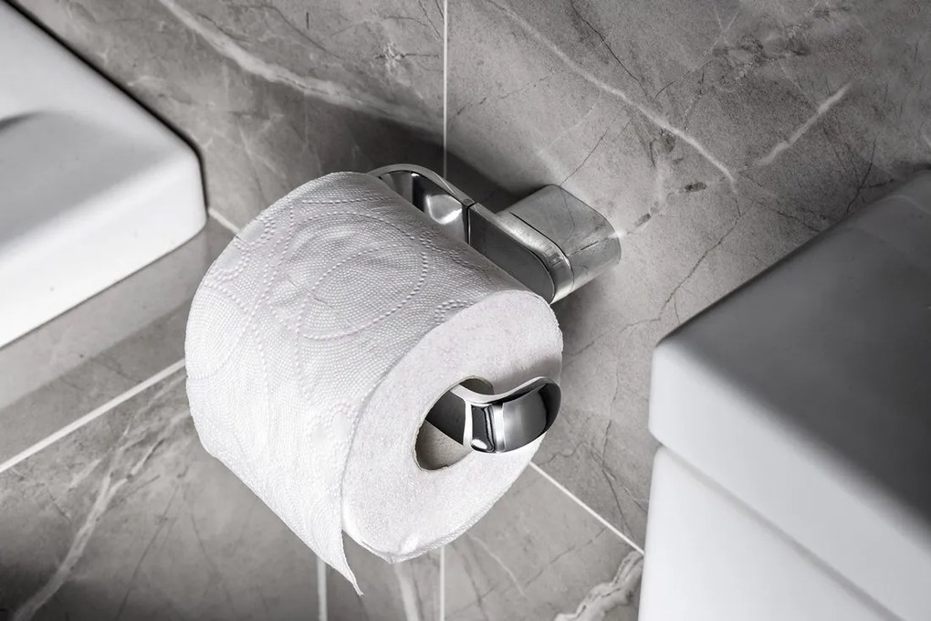 Sapho, MIDA držiak toaletného papiera bez krytu, chróm, MA017