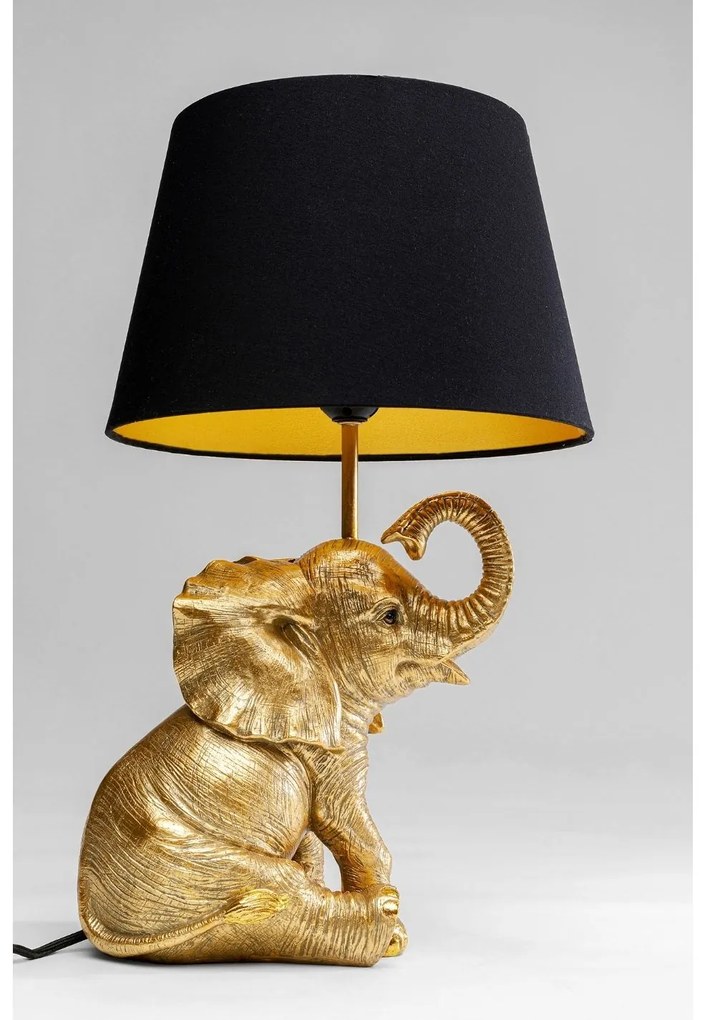 Elephant stolová lampa zlatá 48 cm