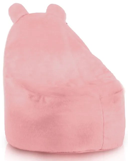 Kreslo pre deti Teddy Yeti ružové