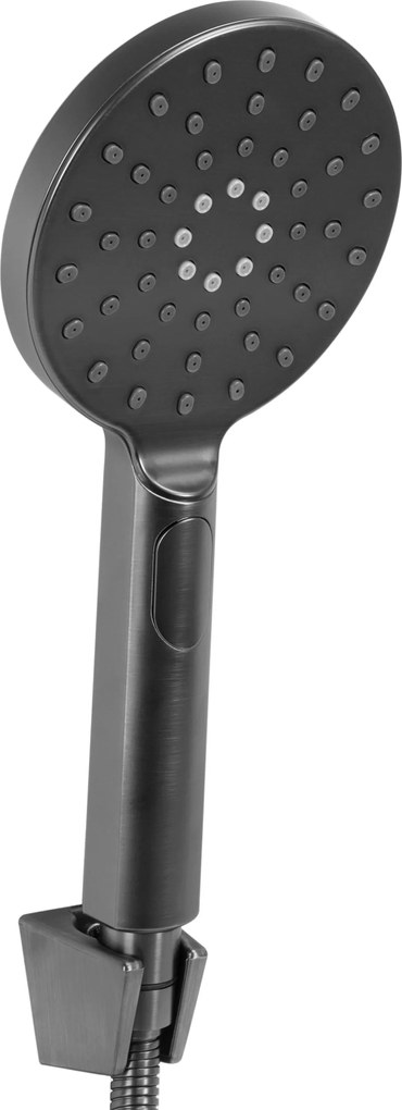 Rea Marco, vaňová batéria s ručnou sprchovou súpravou, grafitová, REA-B5063