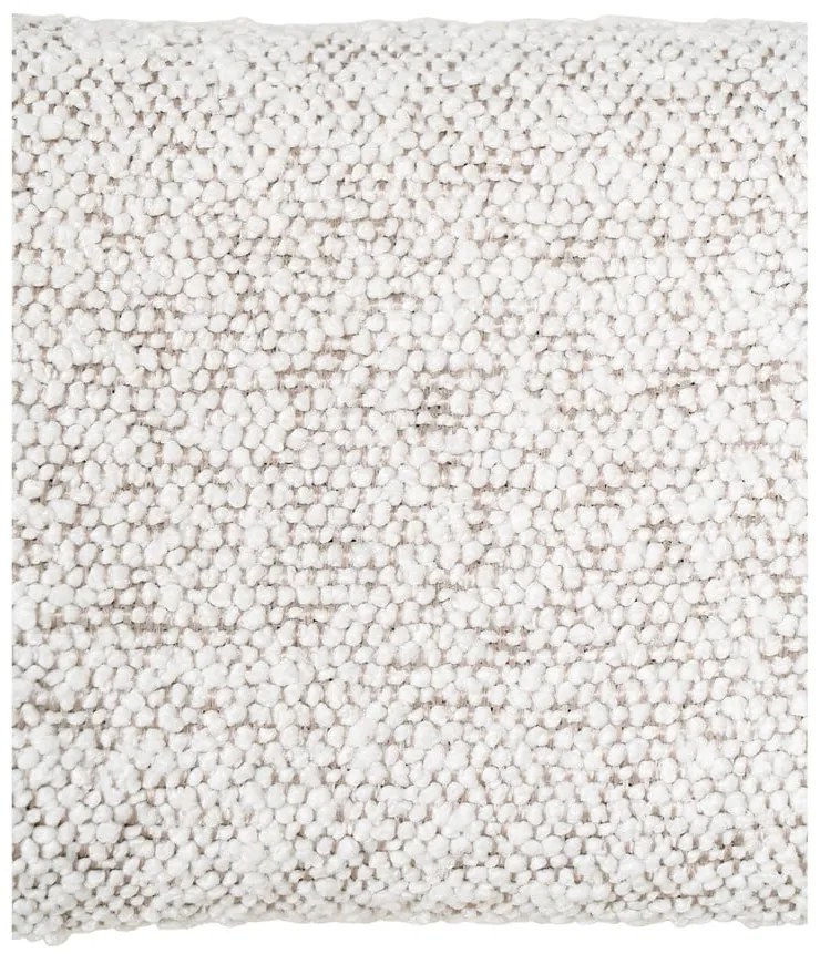 Biele čalúnené jedálenské kreslo s podrúčkami Melilla – House Nordic