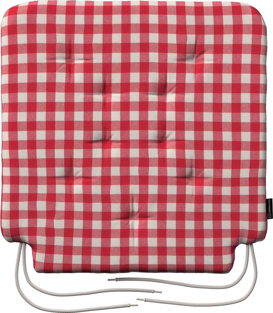 Sedák Oliver farba produktu červená látka vzorované