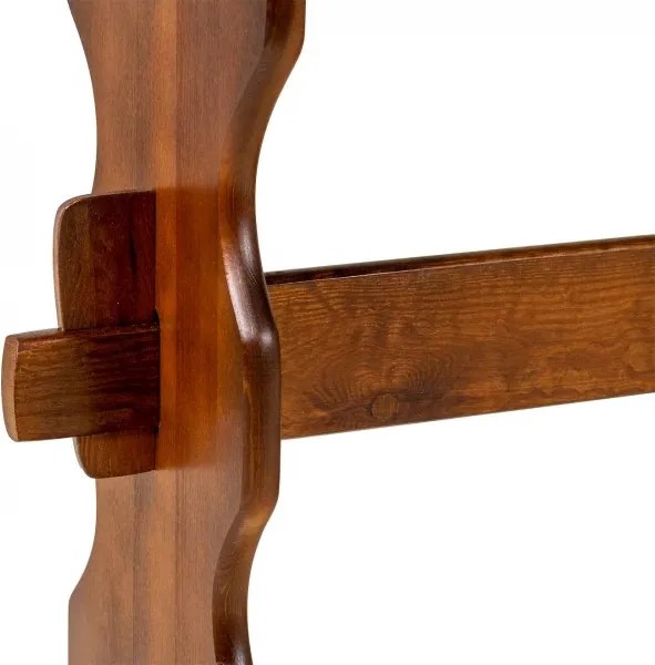 Rohový jedálenský komplet N2, orech / béžová aston 22