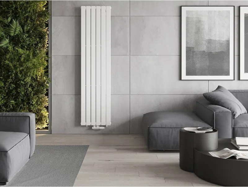 Mexen Boston, vykurovacie teleso 1800 x 452 mm, 888 W, biela, W213-1800-452-00-20