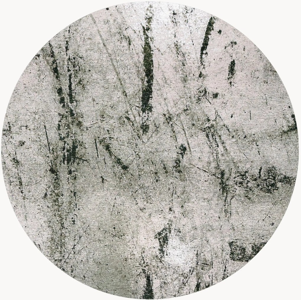Umývateľný okrúhly koberec do interiéru/exteriéru Alpine