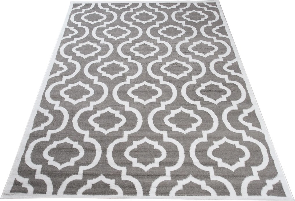 TA Koberec DA53A GRAY GALA ESM Rozmer: 120x170 cm