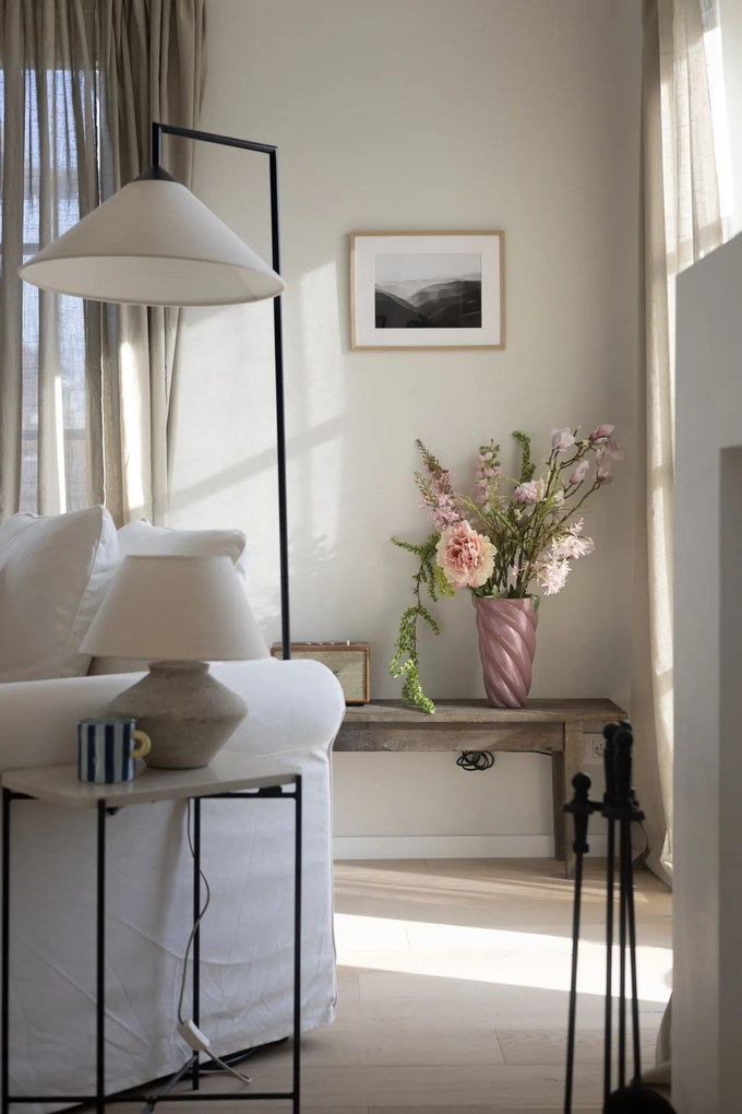 Bloomingville Váza Callo Rose Glass