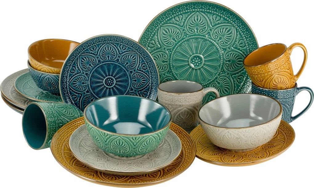 XXXLutz KOMBINOVANÝ SERVIS 16-dielne Creatable - Online Only bytové doplnky - 0077680328