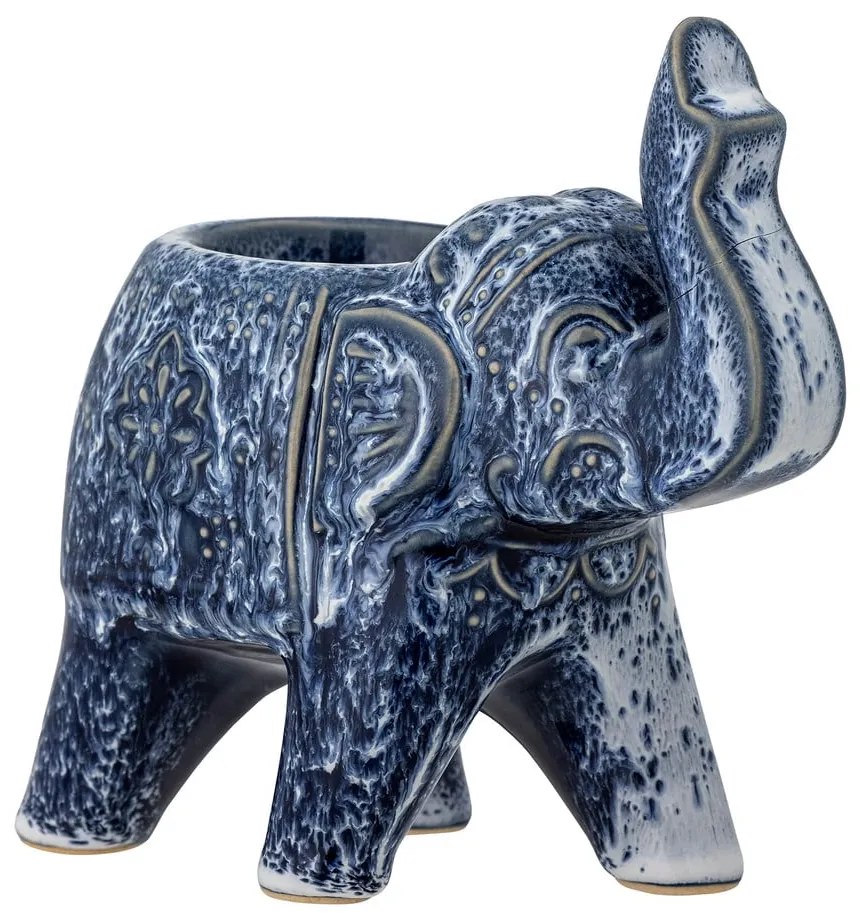 Kameninový svietnik na čajovú sviečku Oliphant – Bloomingville