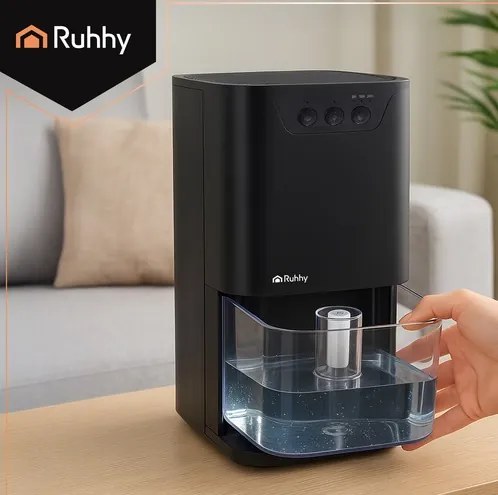 Odvlhčovač vzduchu Ruhhy - Čierna