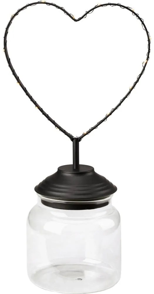 Markslöjd 705855 - LED Vianočná dekorácia SWEETIE LED/0,45W/3xAA srdce