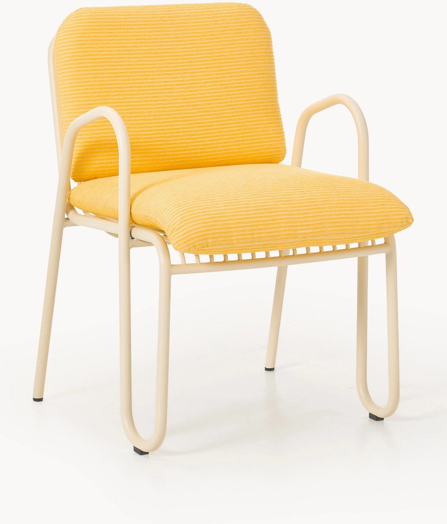 Záhradná jedálenská stolička's opierkami Giovanni