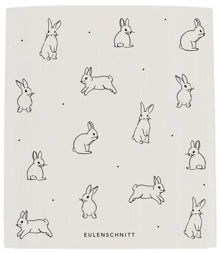 Eulenschnitt Prírodná hubová utierka Rabbit – set 3 ks