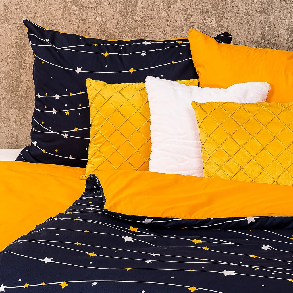 4Home Bavlnené obliečky Night sky, 140 x 200 cm, 70 x 90 cm, 140 x 200 cm, 70 x 90 cm