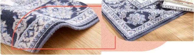 Koberec Agnella Isfahan Anafi biely