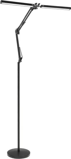 BRILAGI - LED stmievateľná flexibilná stojacia lampa VARIO LED/14W/5V 157 cm čierna