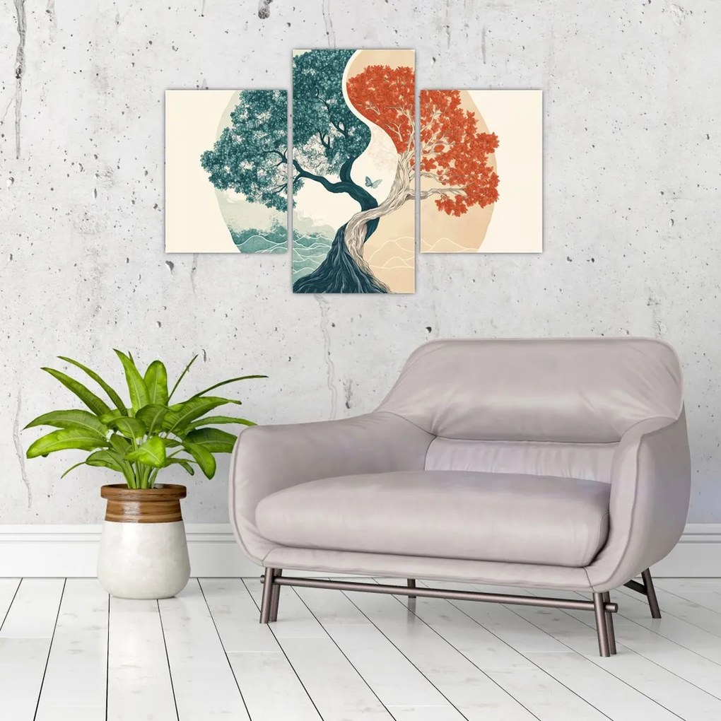 Obraz – Strom plný energie (90x60 cm)