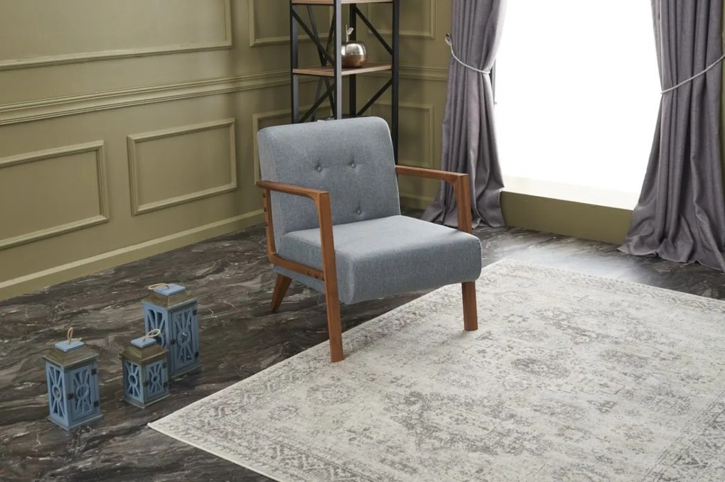 Kreslo Kemer svetlomodré