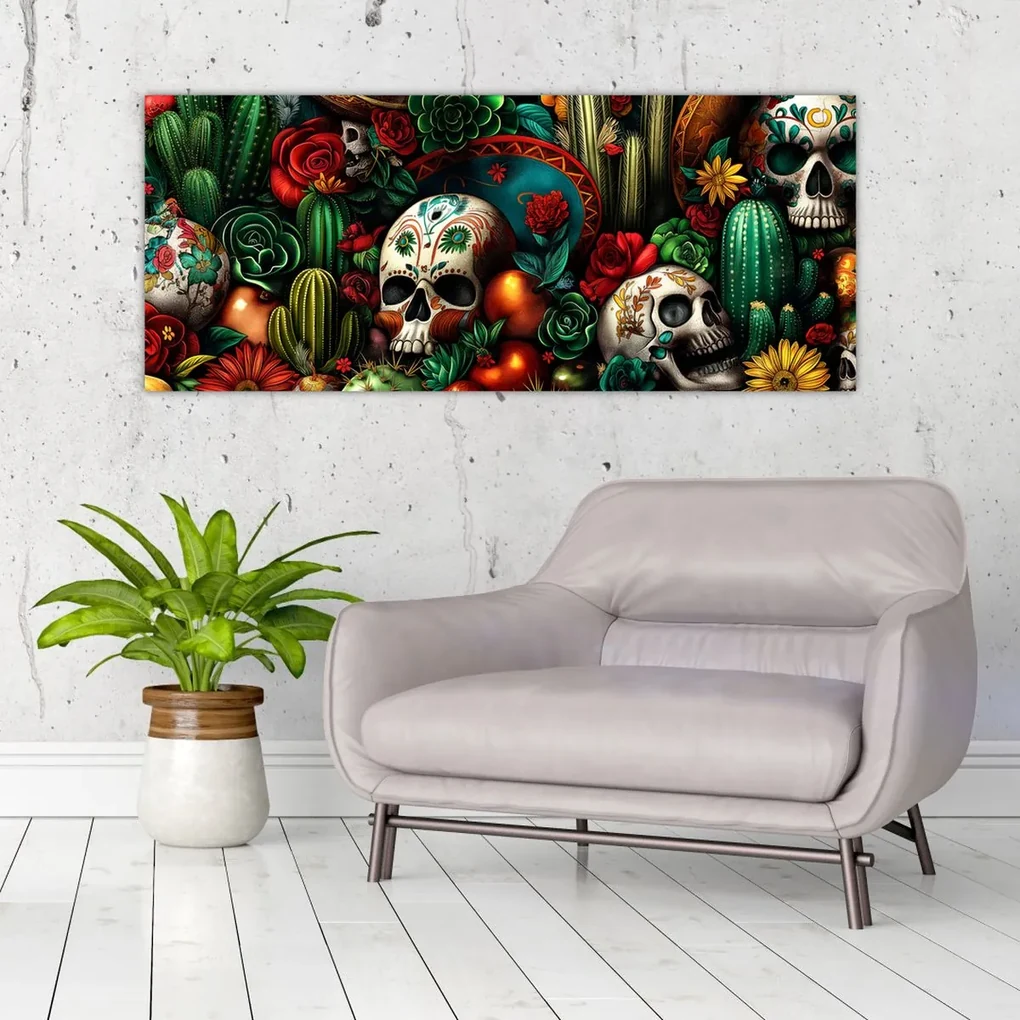Obraz - Mexický koncept (120x50 cm)