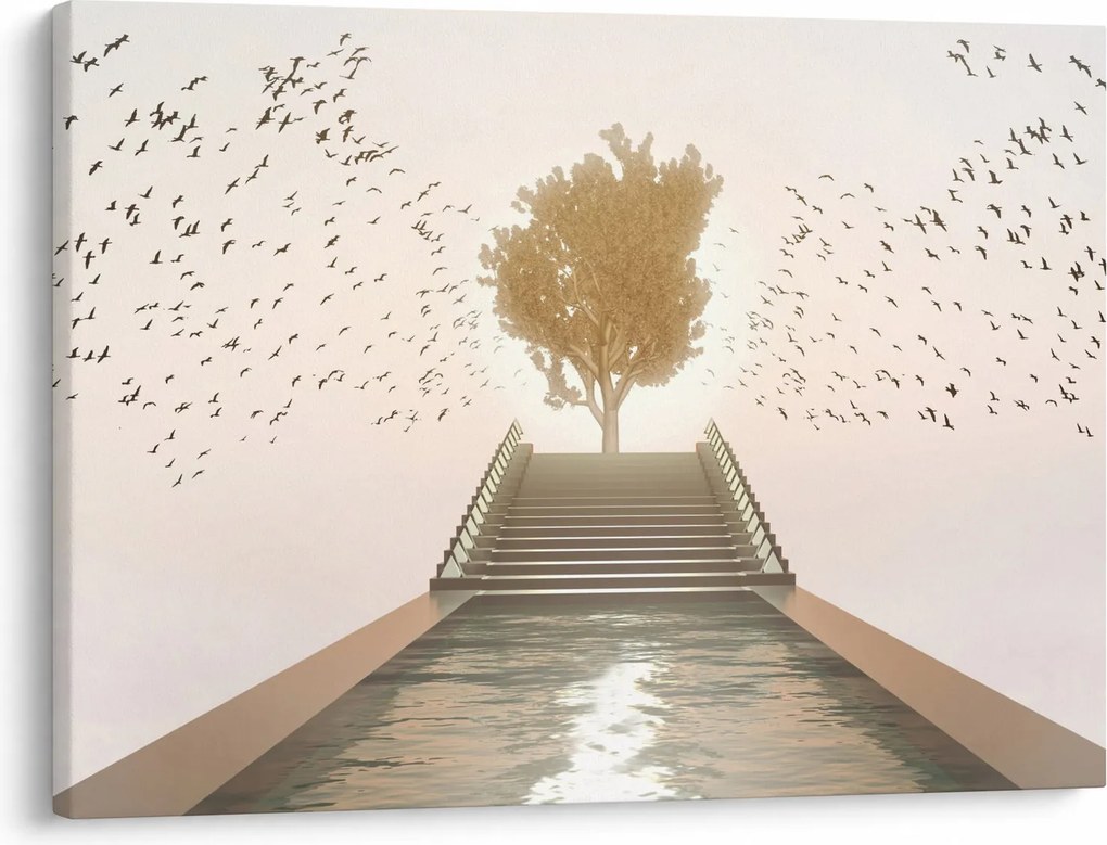 Obraz - Most do neznáma (70x50 cm)