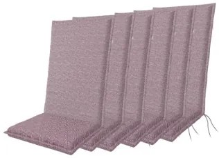 Doppler ART 4043 vysoký - set 6 ks - podušky na stoličku a kreslo