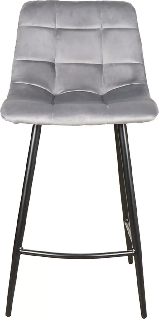 SI Mila H-2 Sametová barová stolička