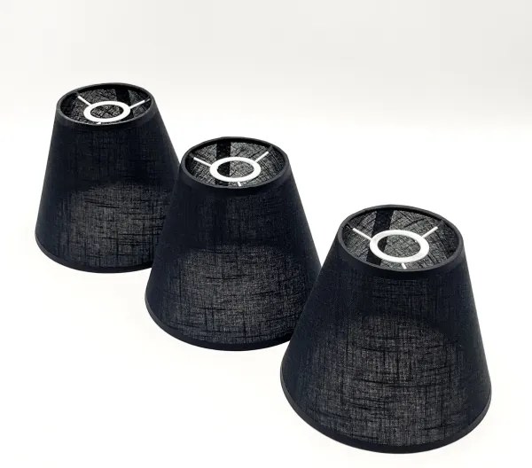 Brilagi - LED  Prisadený luster ANTHONY 3xE14/40W/230V dub/čierna