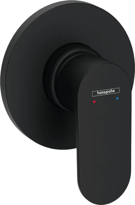 Hansgrohe Rebris S, sprchová batéria pod omietku, čierna matná, HAN-72649670