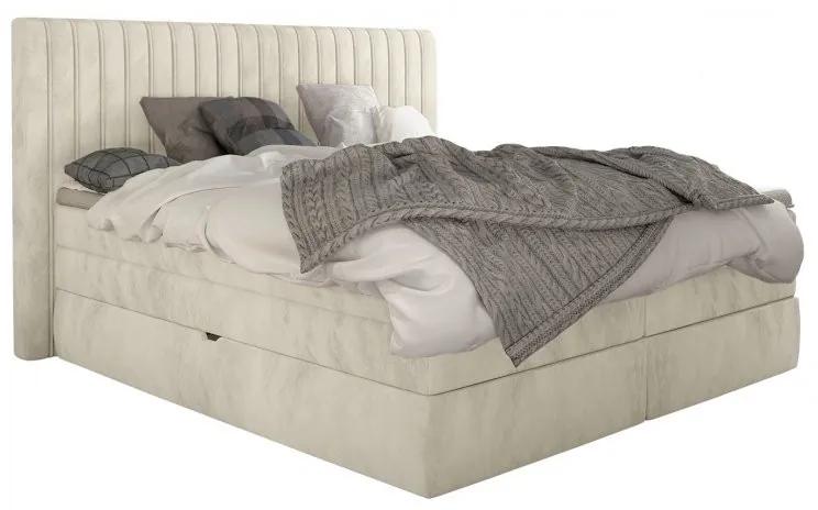 Hector Čalouněná postel Minola 160x200 cm béžová