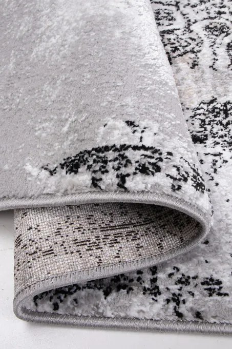 Koberec MAYA PR276 sivý / čierny