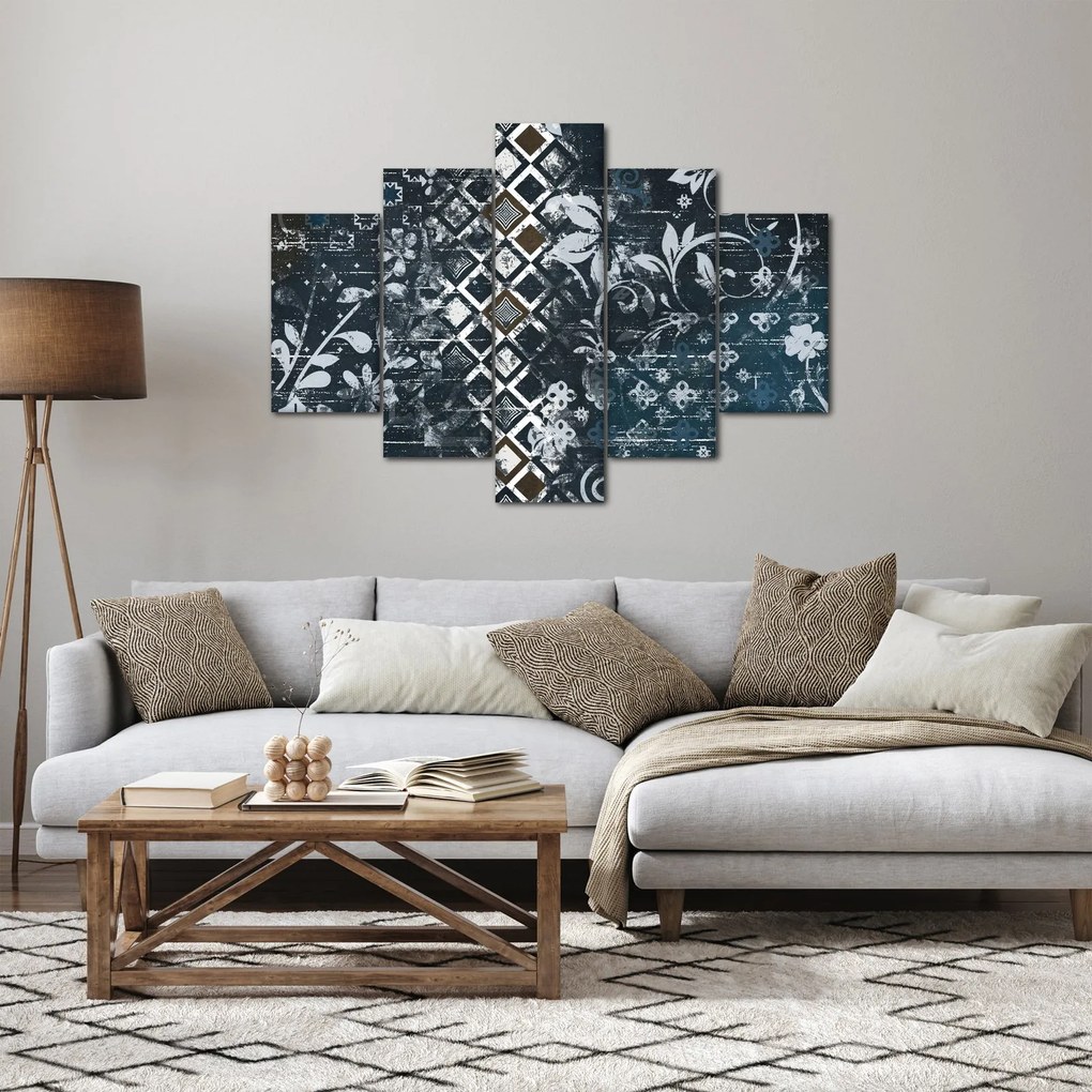Obraz s kvetinovým dekorom (150x105 cm)