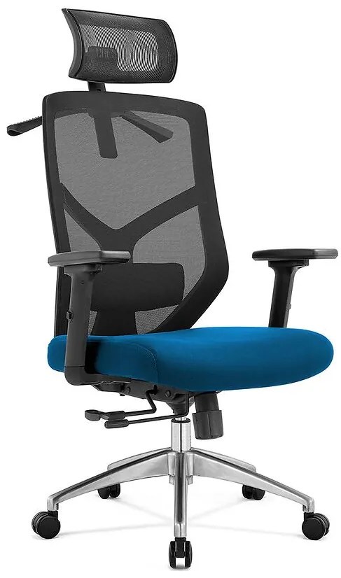 Kancelárske kreslo Angel Rosa Modrá