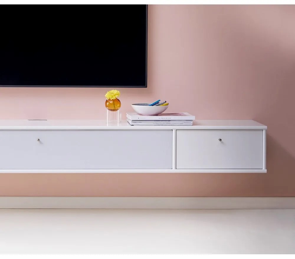 Biely TV stolík Mistral 312