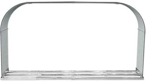 Prístrešok na drevo WESTMANN 212 x 46 x 111 cm plechový antracit