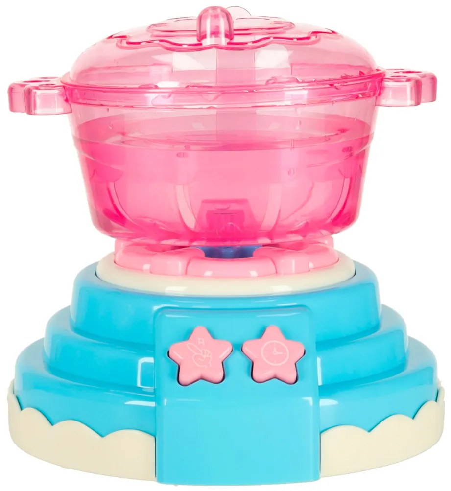 KIK Magická kreatívna súprava 3D gélových figúrok pre deti 3+ so svietiacim hrncom, 62 dielov