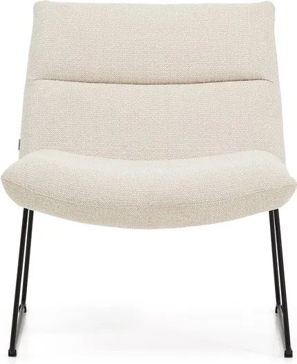 Béžové ženilkové kreslo Asen – Kave Home