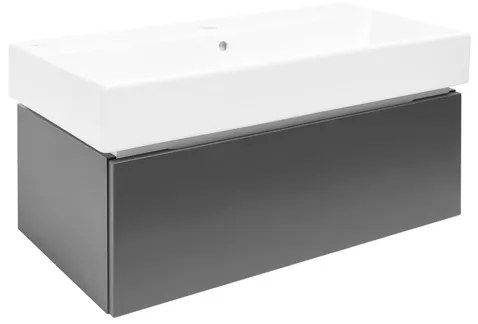 Kúpeľňová skrinka SAT Feel 100x30x46 cm mat SATFEEL100ANTU2