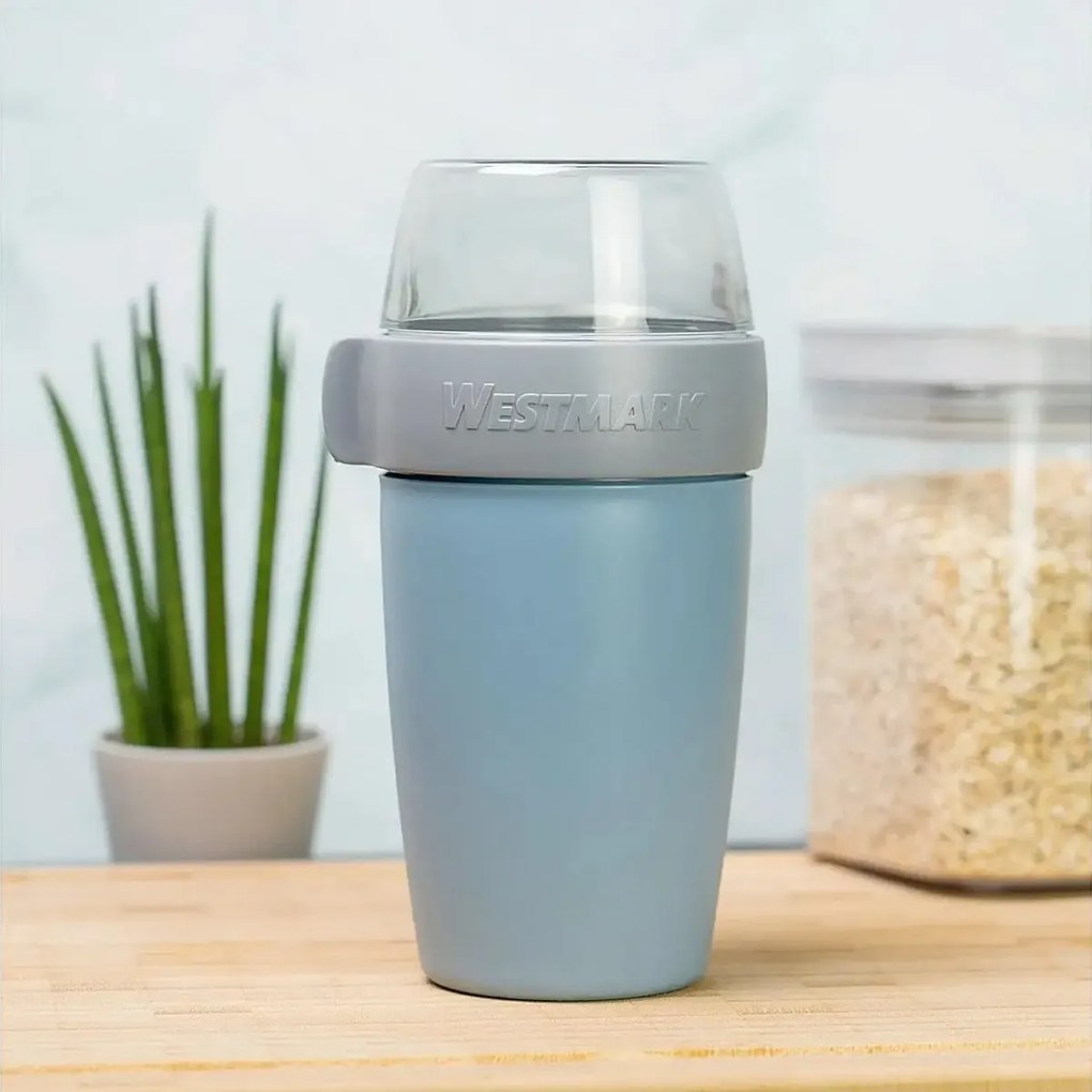 Westmark Dvojdielna dóza na desiatu, 700 ml, modrá, S
