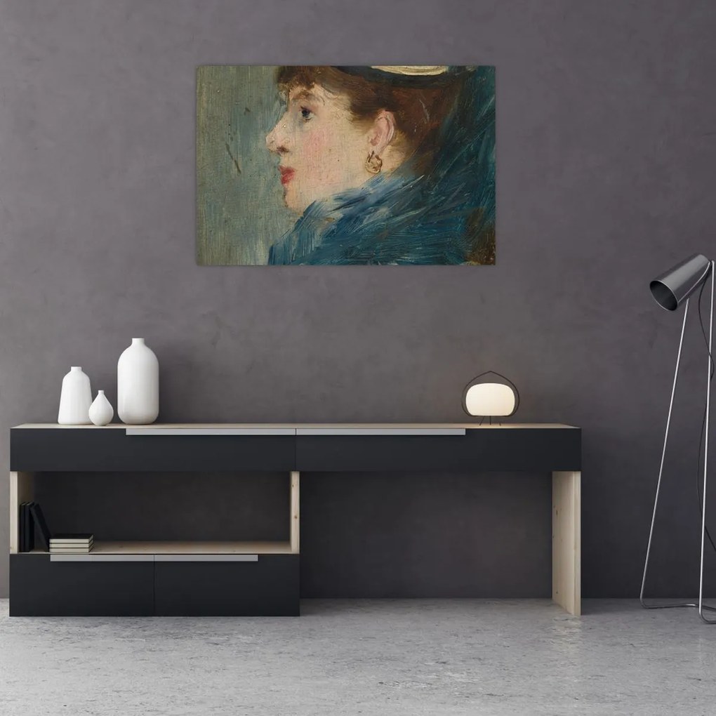 Obraz - Edouard Manet, Portrait of a Lady, reprodukcia (90x60 cm)