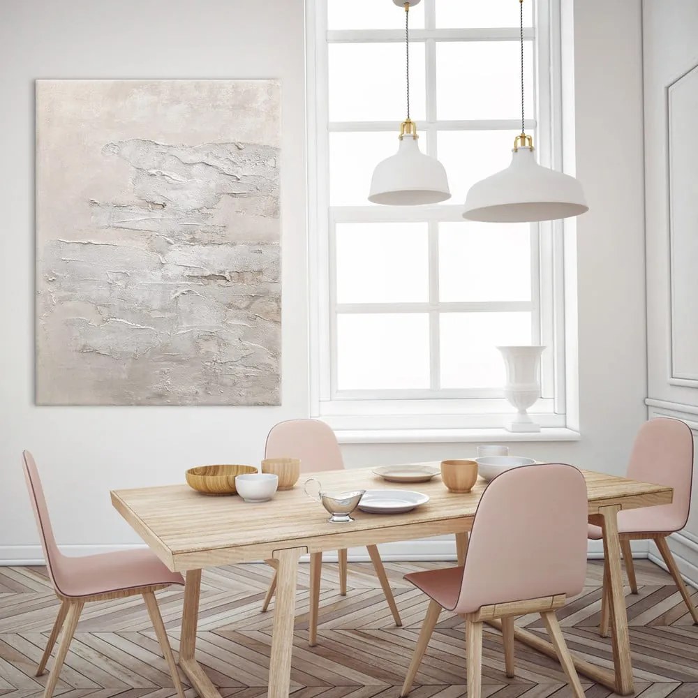 Ručne maľovaný obraz 90x120 cm Sand Wall – Malerifabrikken