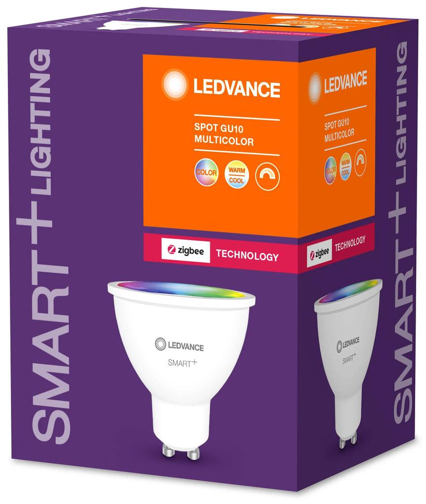 LEDVANCE Inteligentná LED žiarovka SMART+ ZB, GU10, PAR16, 5W, 350lm, 2700-6500K, teplá-studená biela, RGB
