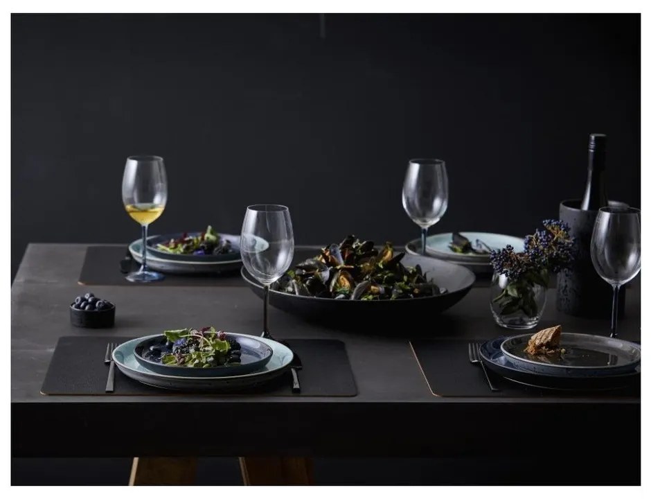 Čierny dezertný tanier z kameniny ø 21 cm Gastro Grey/Grey – Bitz