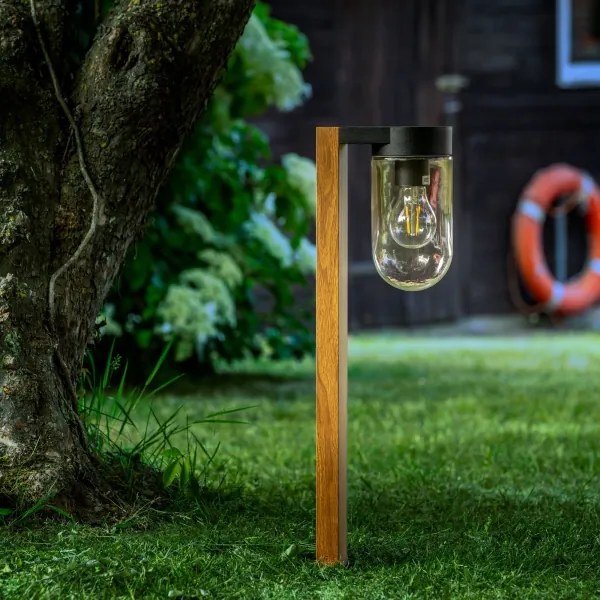 Brilliant - Vonkajšia lampa CABAR 1xE27/40W/230V 55 cm IP44 hnedá