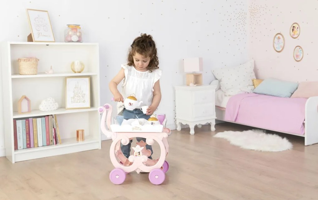 Smoby Detský servírovací stolík Disney Princess 12502