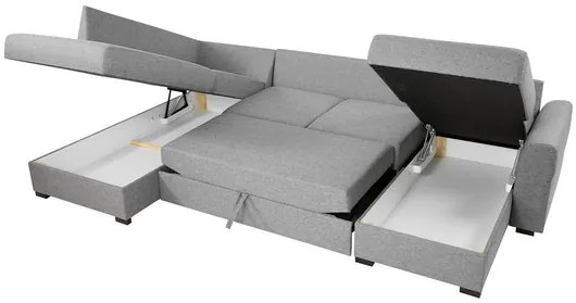 Rohová rozkladacia pohovka Astana Premium, Dostupné poťahy: Zoya 03, Strana: pravá