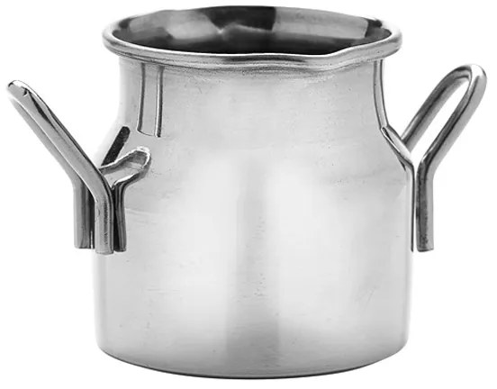 Nerezové mini nádoby na mlieko 70ml Množstvo: 1 ks