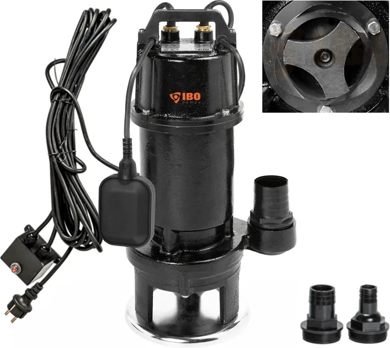 Ponorné kalové čerpadlo Wqi 15-7-1,1 s drtičom